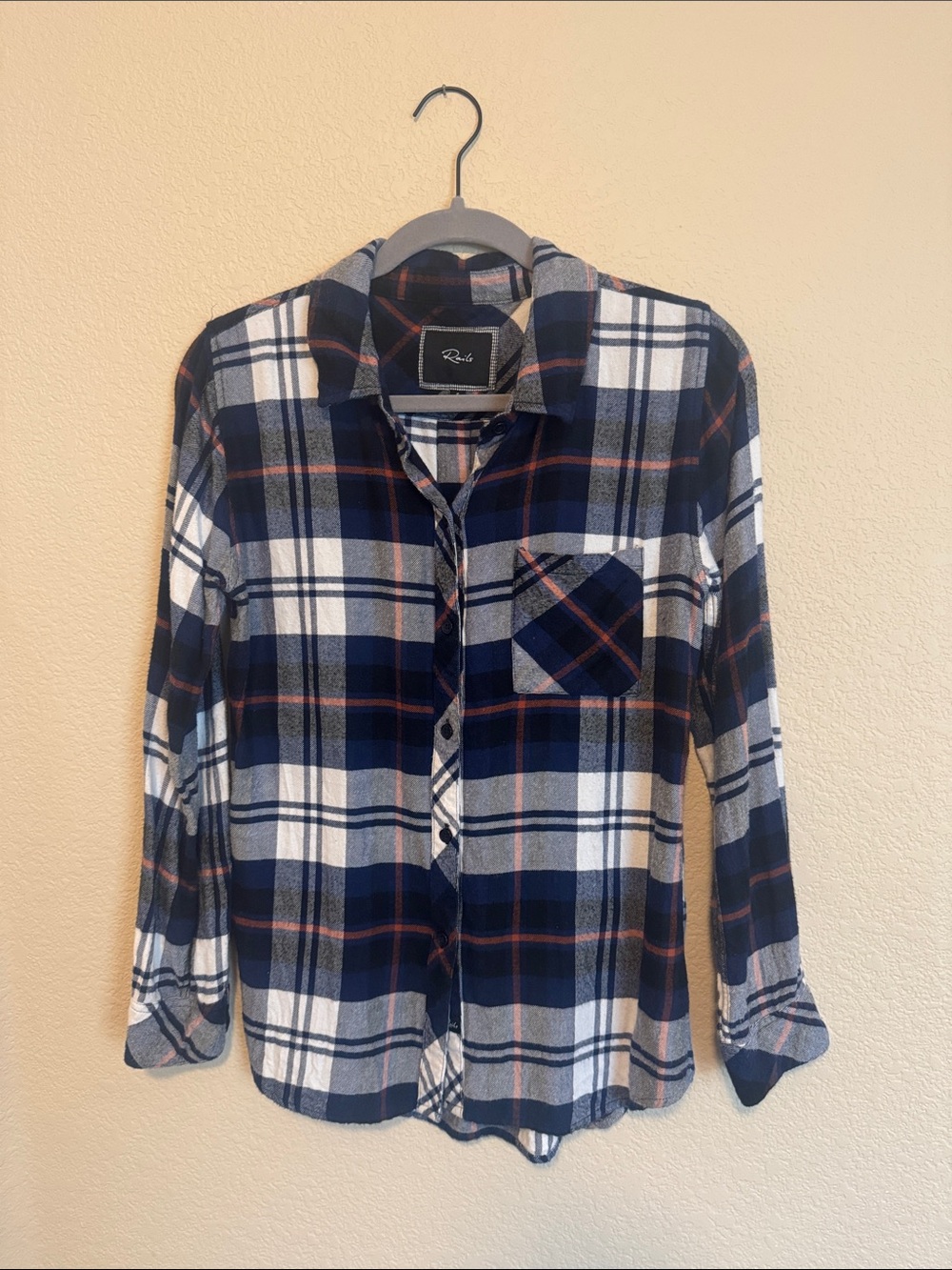 Rails Plaid Button-Down Flannel Shirt